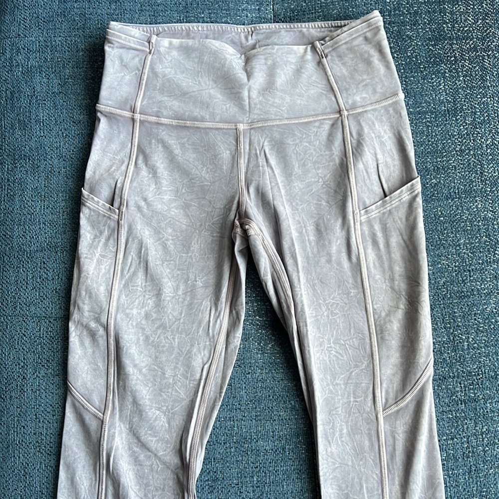 Lululemon fast and free high-rise tight 25” *ice dye